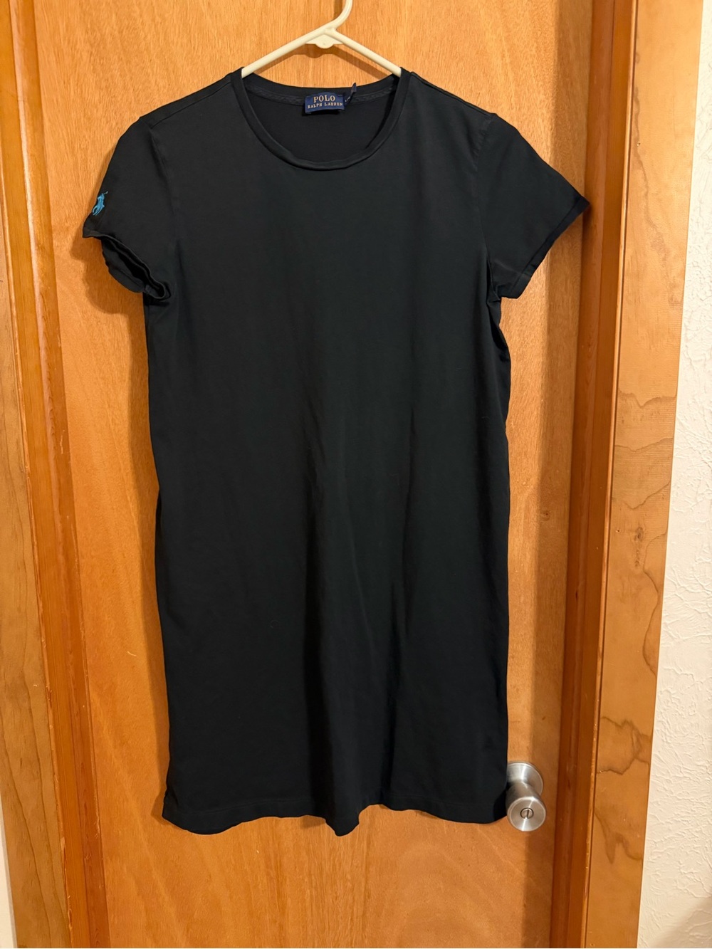 Ralph Lauren Black Short-Sleeve Crewneck Tunic